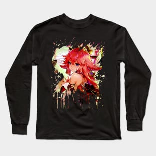 Yae Miko Long Sleeve T-Shirt